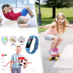 Exciting Kids Fitness Tracker Watch - IP68 Waterproof Smartwatch with 11 Sport Modes, Pedometer, and Heart Rate Monitor for Ages 6-16