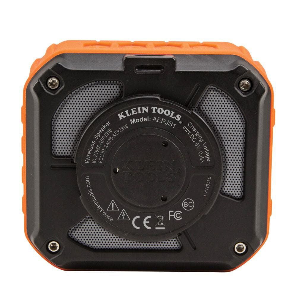 Powerful AEPJS1 Wireless Jobsite Speaker - Bluetooth Connectivity & 10-Hour Battery Life