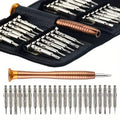 1 Set, Precision Screwdriver Set, 25 in 1 Repair Tool Kit, Small Screwdriver Set, Star/Y-Type/Flat-Blade/Triangle Screwdrivers F