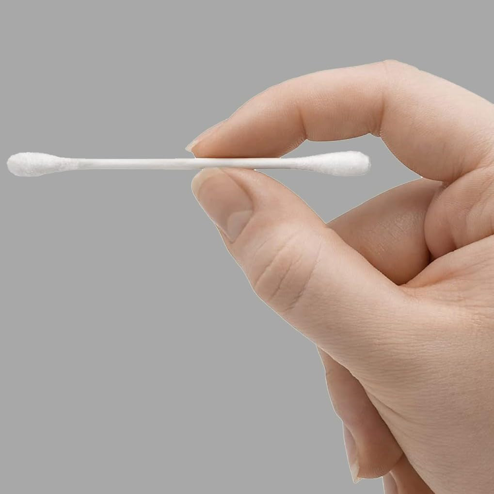 Double-Tipped Cotton Swabs for Personal Hygiene and Baby Care, Cotton, Versatile, Baby Safe, 500 Count