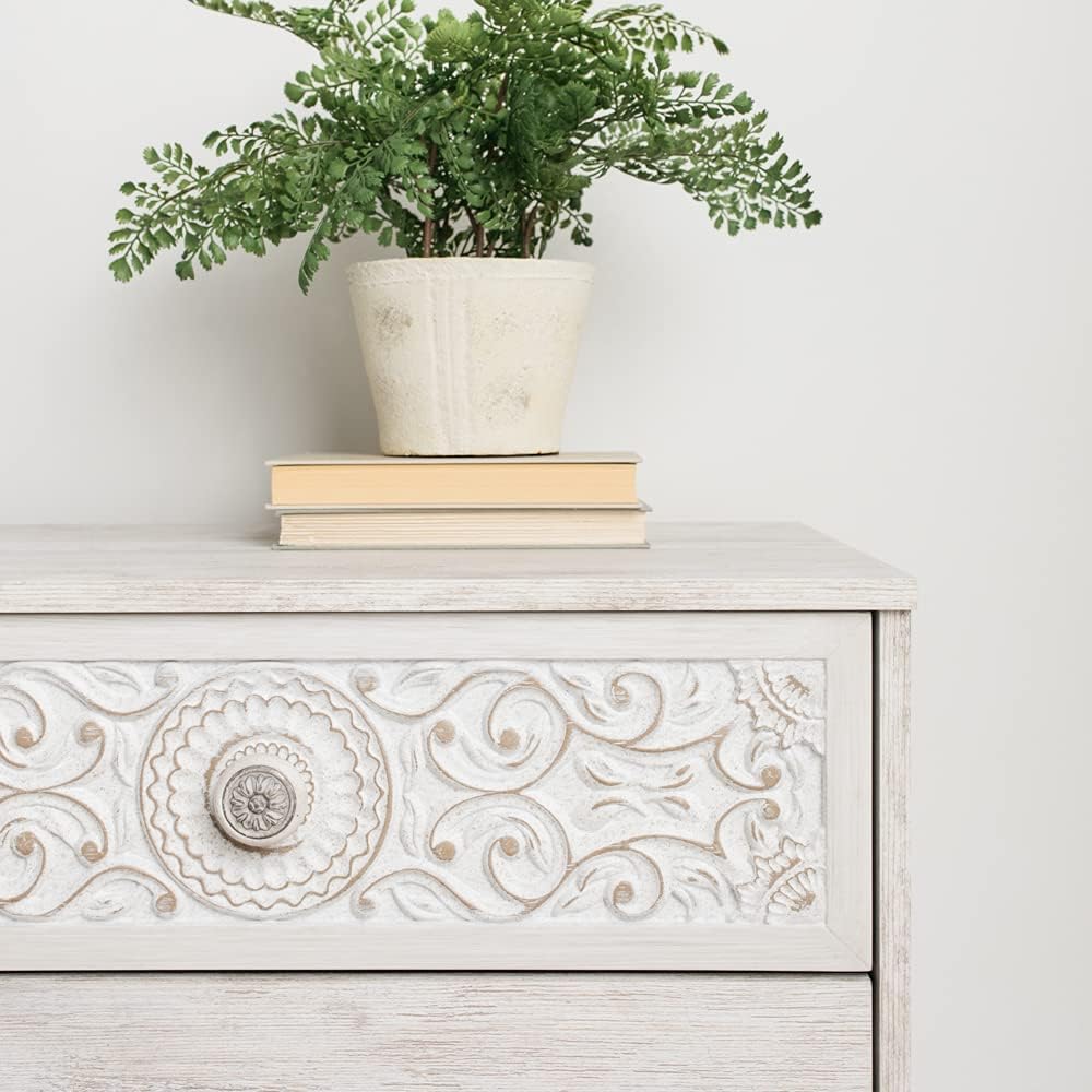 Elevate Your Bedroom with the Signature Design by Ashley Paxberry Boho Dresser in Chic Whitewash Finish