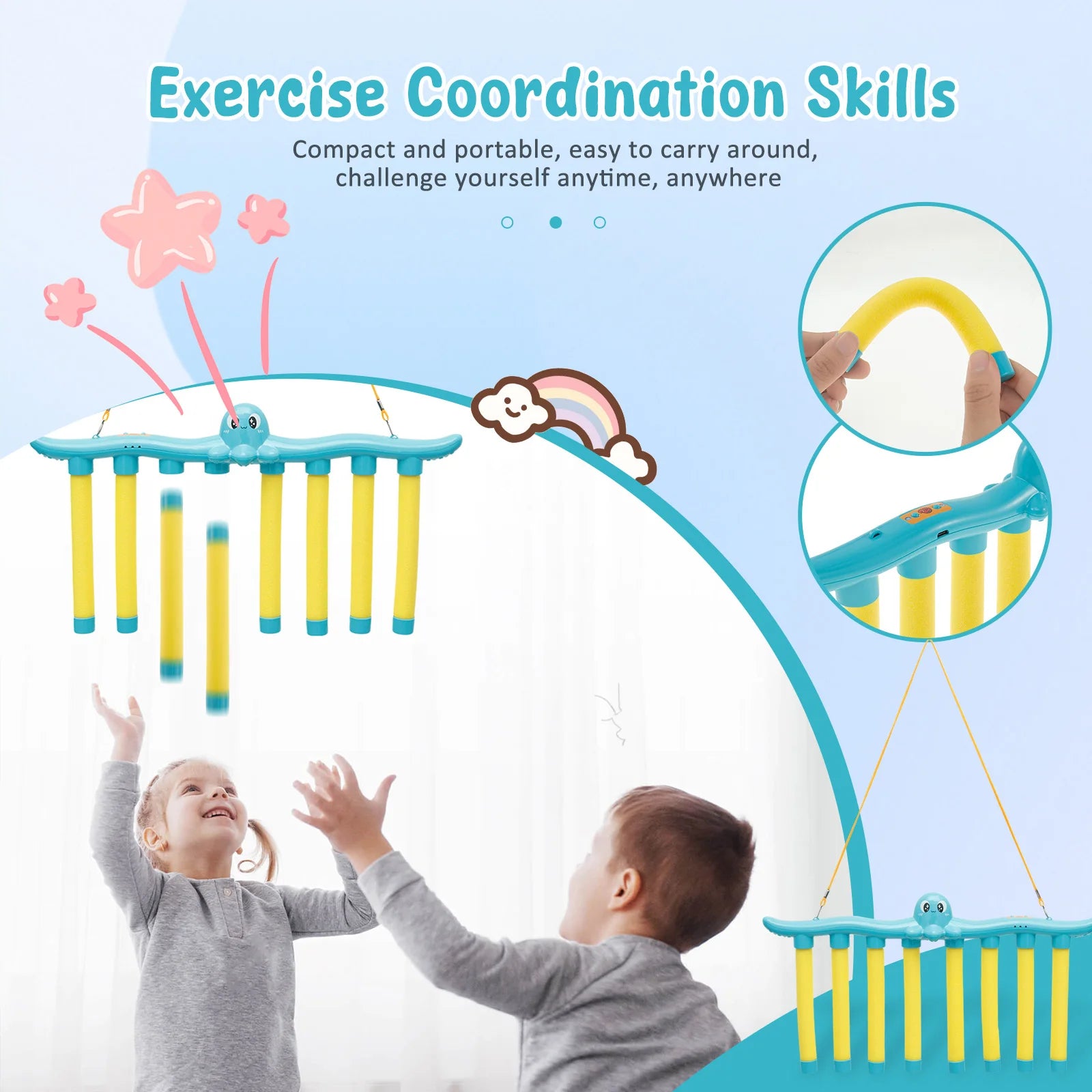 Exciting Challenge Falling Sticks Game - Enhance Hand-Eye Coordination with this Fun Parent-Child Interactive Toy!
