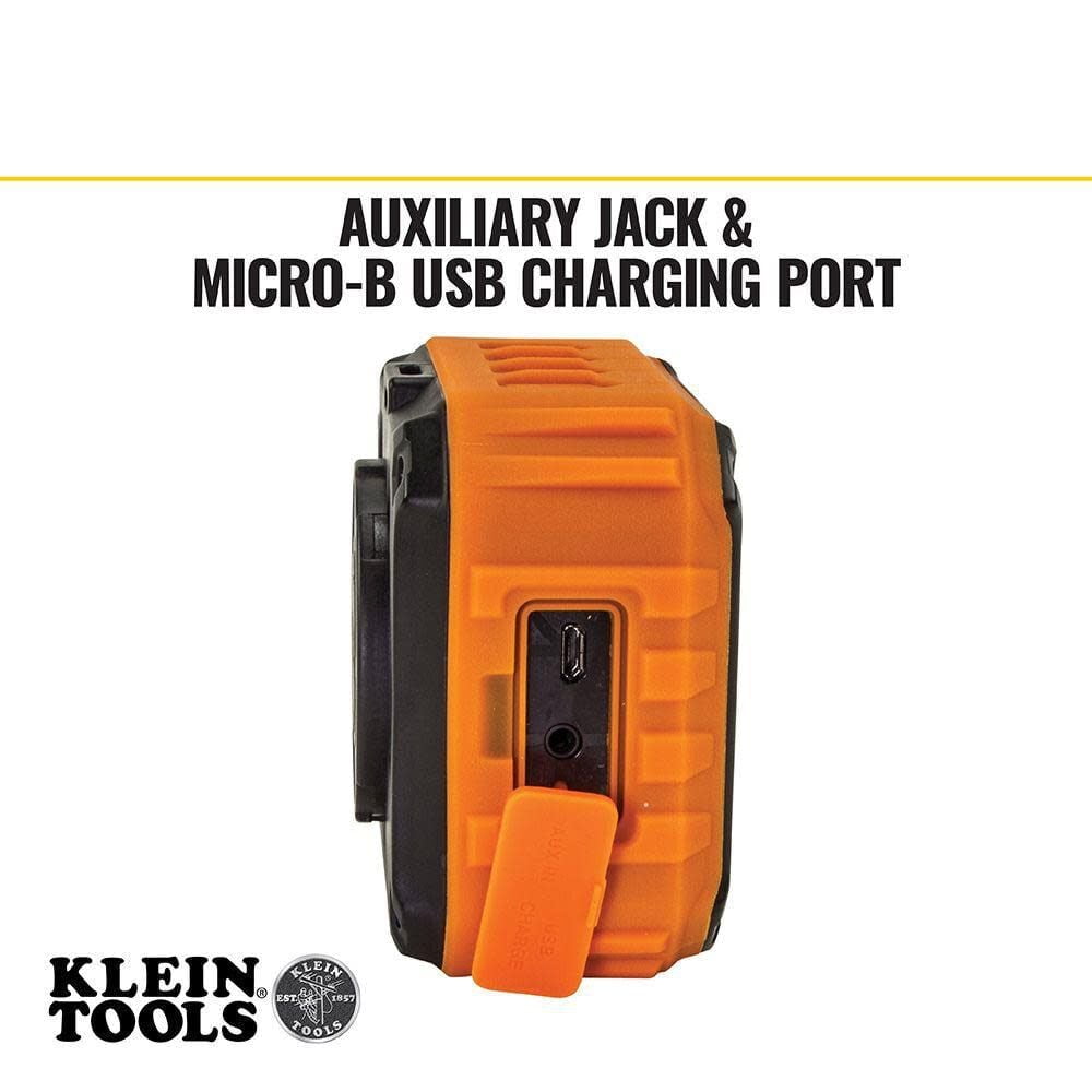 Powerful AEPJS1 Wireless Jobsite Speaker - Bluetooth Connectivity & 10-Hour Battery Life