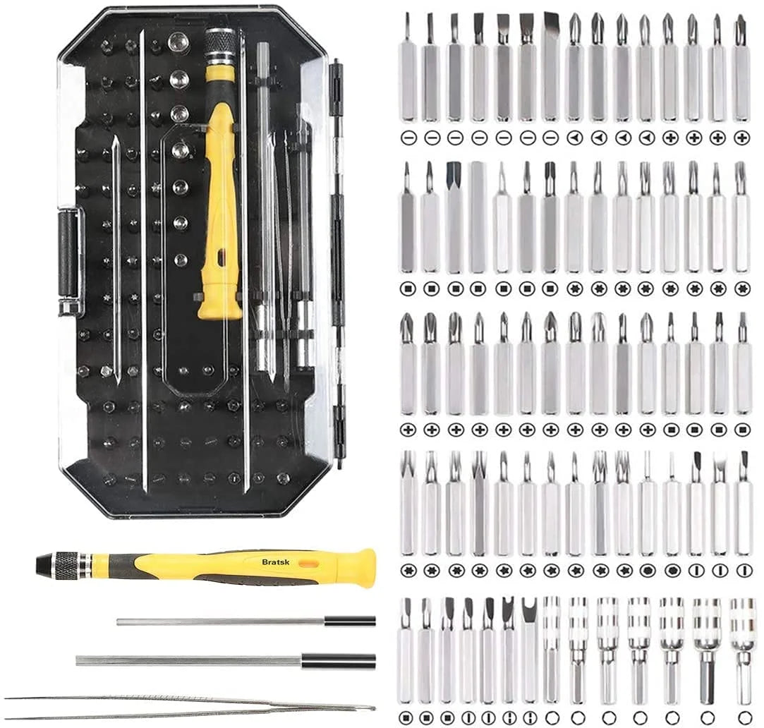 Professional Repair Precision Screwdriver Set 77 Piece Tool Kit Screwdriver Kit for Phones Tablets