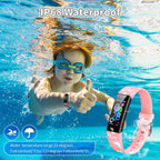 Exciting Kids Fitness Tracker Watch - IP68 Waterproof Smartwatch with 11 Sport Modes, Pedometer, and Heart Rate Monitor for Ages 6-16