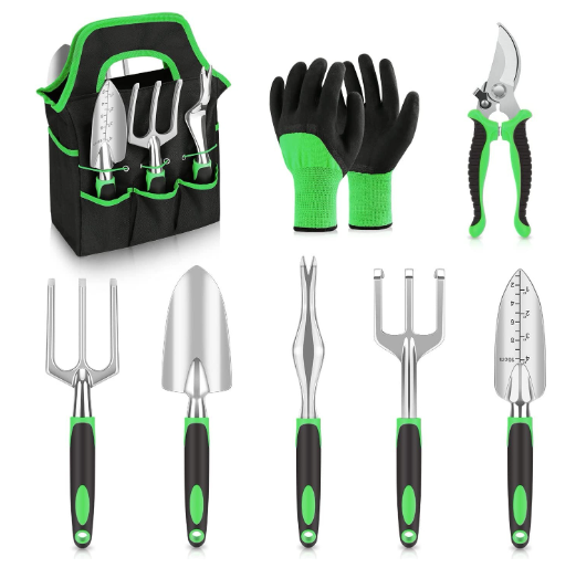 Ultimate Garden Tools Set - 8-Piece Gardening Kit for Every Gardener