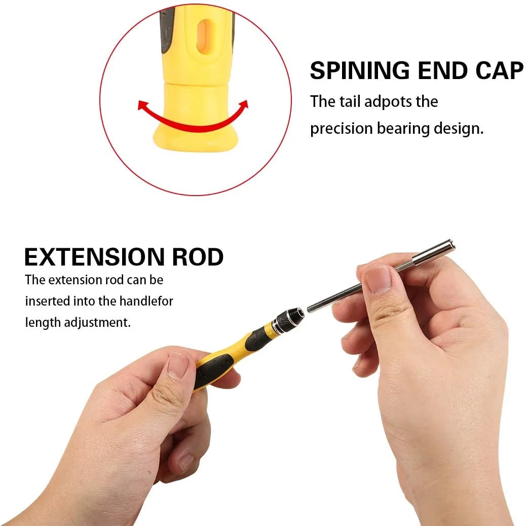 Professional Repair Precision Screwdriver Set 77 Piece Tool Kit Screwdriver Kit for Phones Tablets